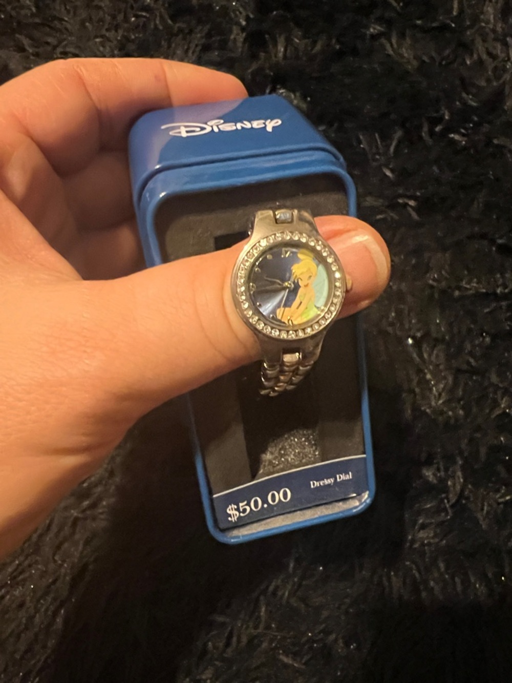 Disney Watch with Blue Tinker Bell